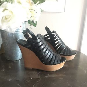 Black Mossimo Wedges
